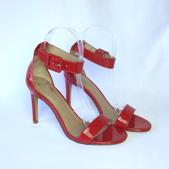 MIX No. 6 Red Patent Sandal - Picture 1 of 4